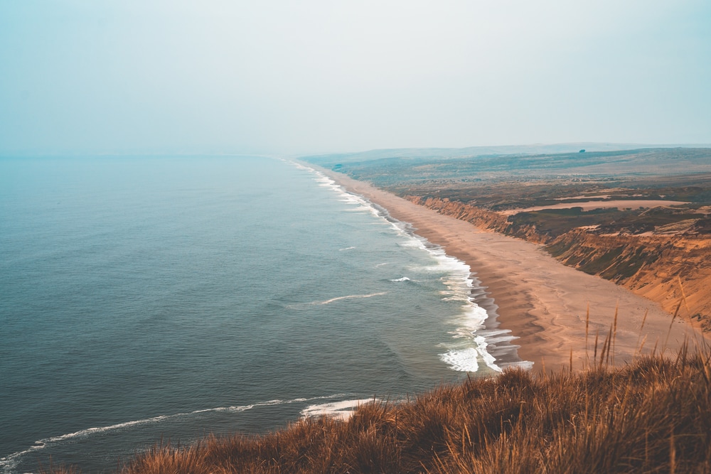 Point Reyes National Seashore Coastline in California