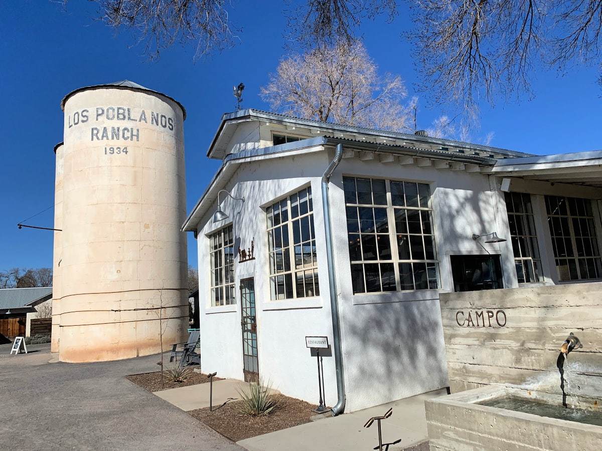 Food is truly farm fresh at CAMPO at Los Poblanos Historic Inn and Organic Farm in Albuquerque, New Mexico