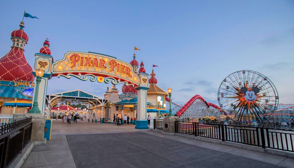 Pixar Pal-A-Round at Pixar Pier