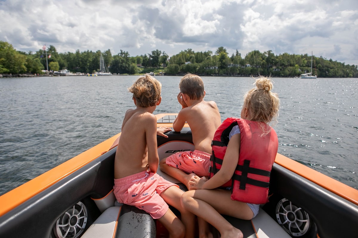 Basin Harbor Club on the shores of Lake Champlain with kids