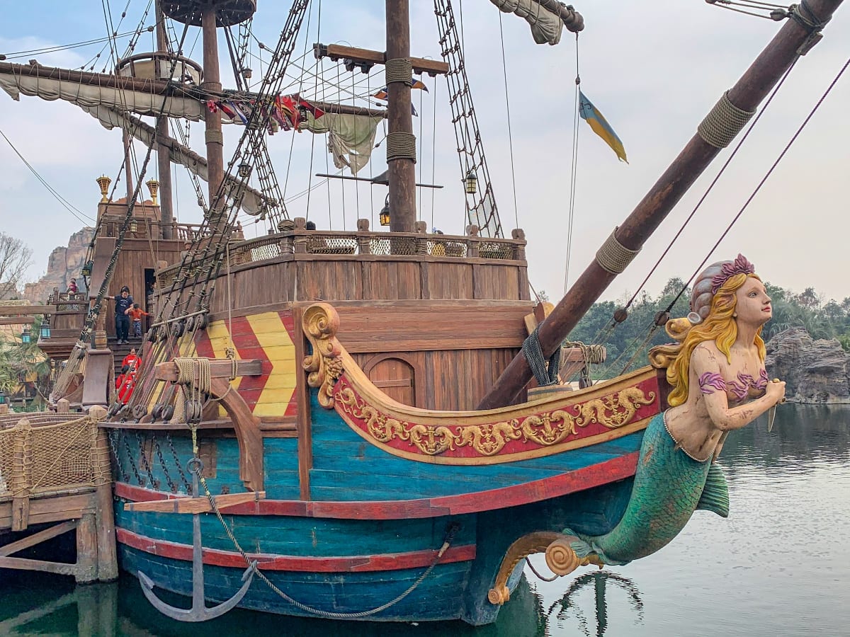 Siren's Revenge at Shanghai Disneyland