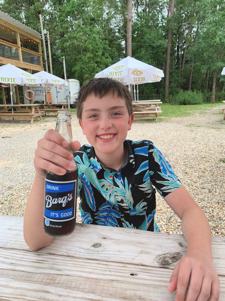 Drink a Barq's root beer when visiting Mississippi Gulf Coast with kids