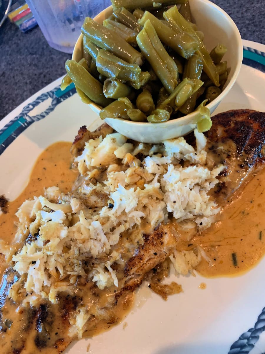 Harbor Snapper Special at McElroy's in Mississippi Gulf Coast