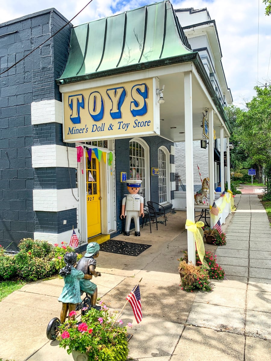 Miner's Doll & Toy Store in Ocean Springs, Mississippi