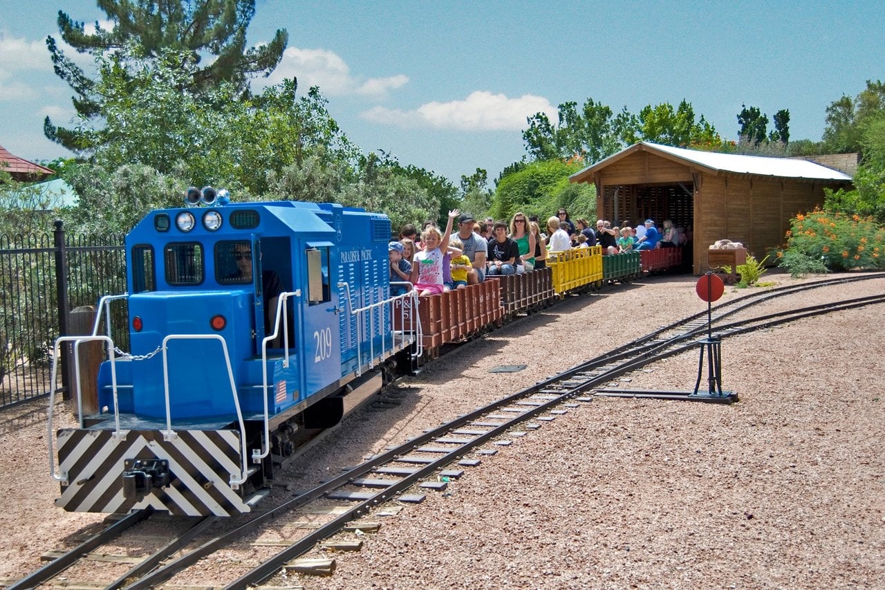 McCormick-Stillman Railroad Park train with kids