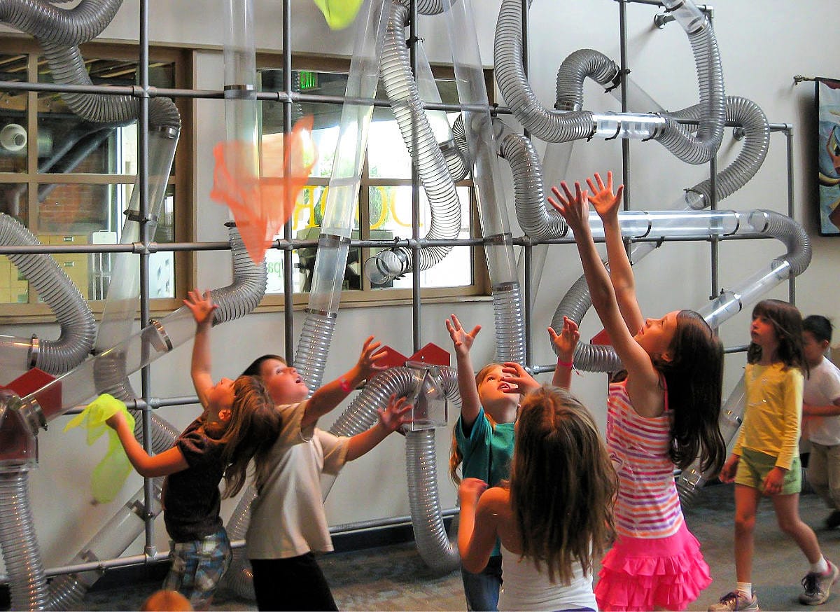 Kids playing at the Phoenix Children's Museum