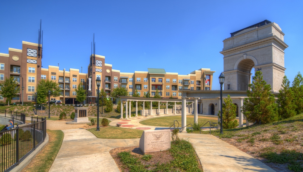 Atlantic Station Park in Atlanta