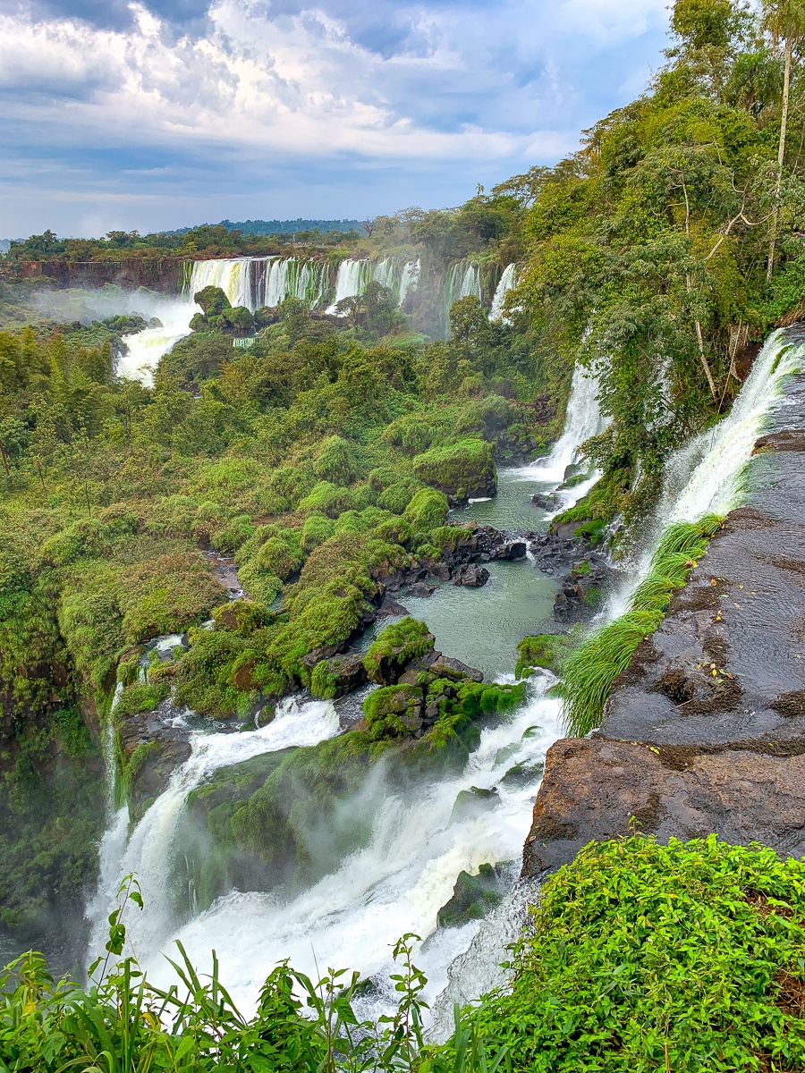 Argentinian side of Iguazu Falls