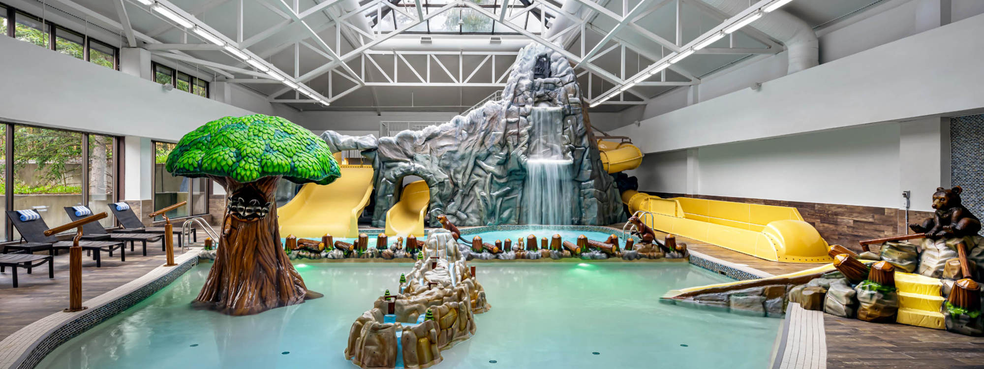 Indoor Waterpark at Pomeroy Kananaskis Mountain Lodge