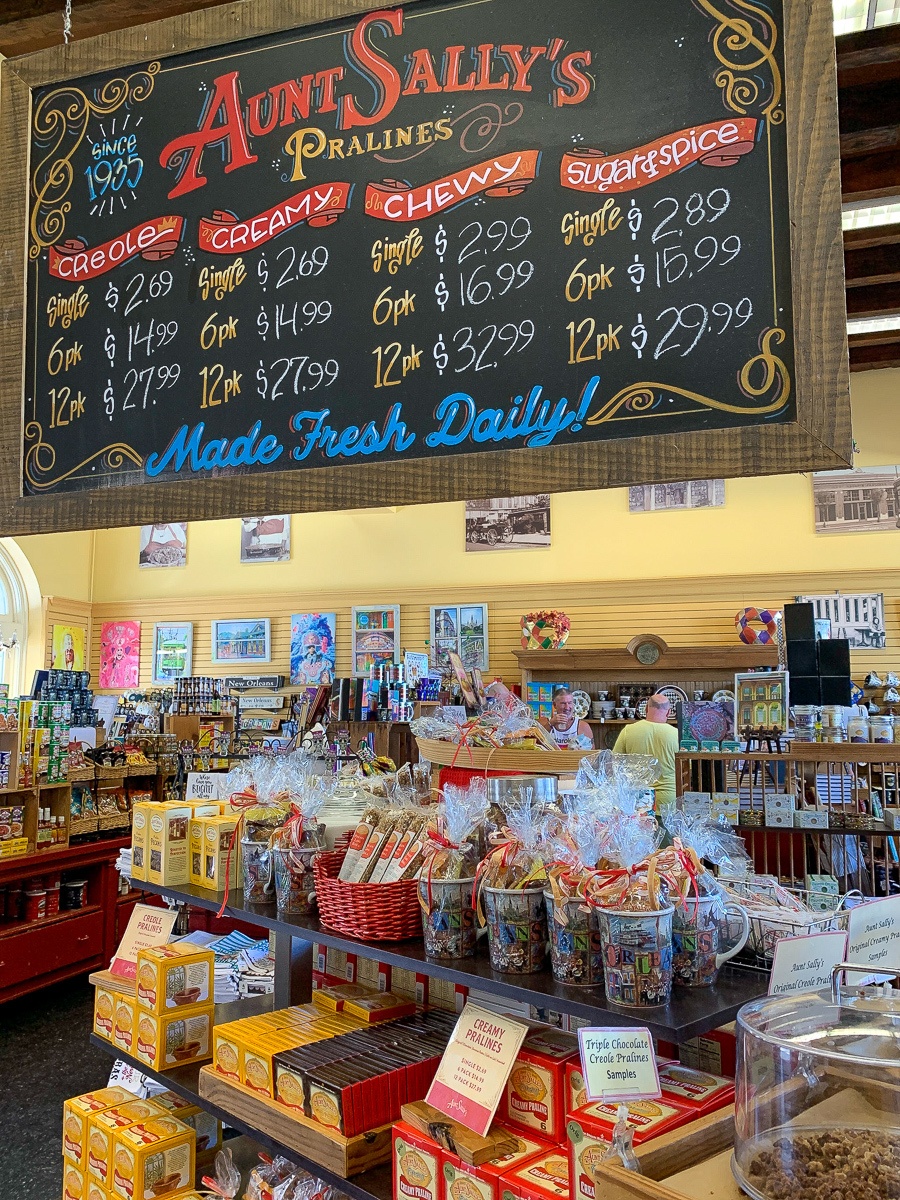 Aunt Sally's Pralines in New Orleans