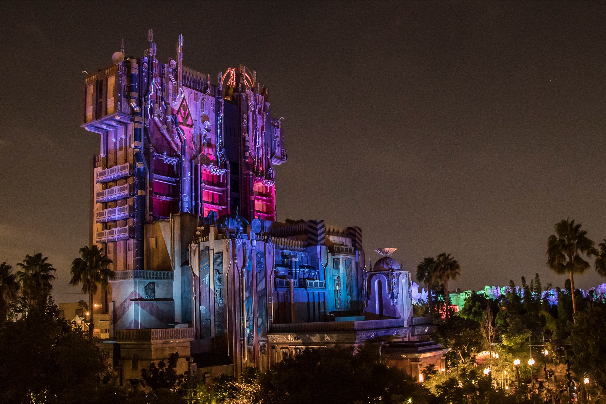 Guardians of the Galaxy–Monsters After Dark! during Halloween at Disney California Adventure Park