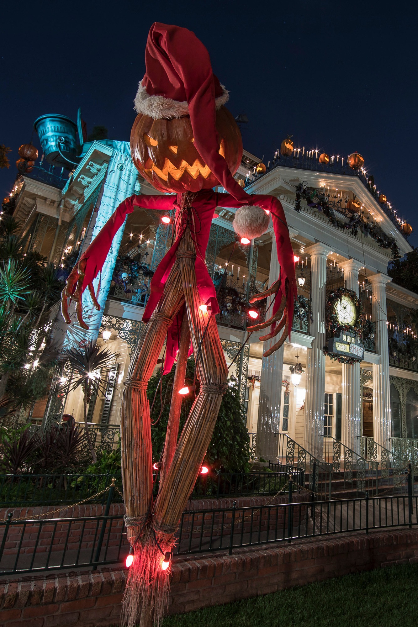 Haunted Holiday during Christmas at Disneyland