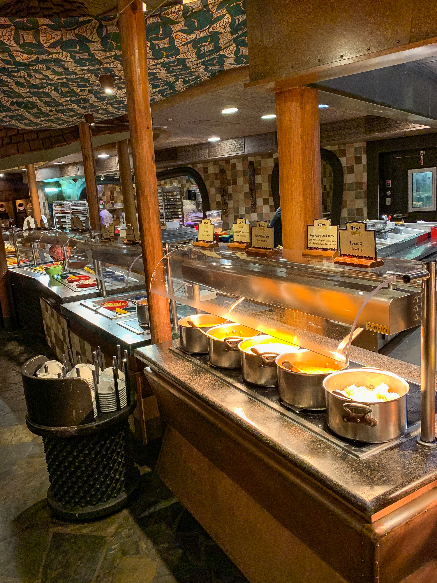 Boma Flavors of Africa buffet at Disney's Animal Kingdom Lodge