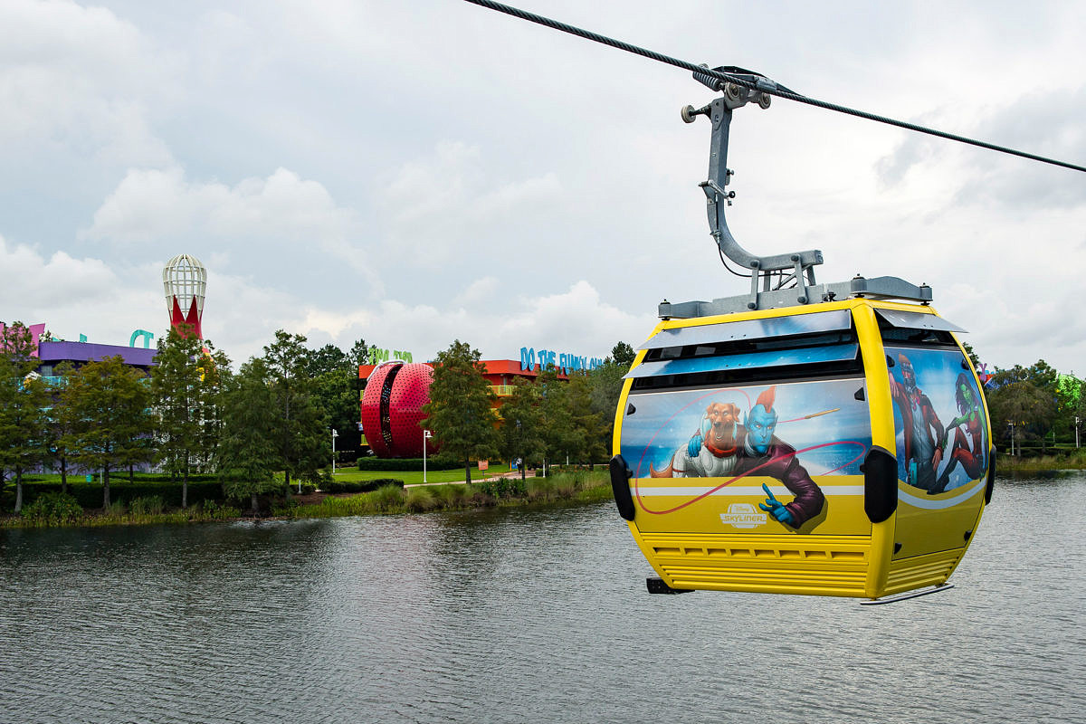 Disney Skyliner transportation