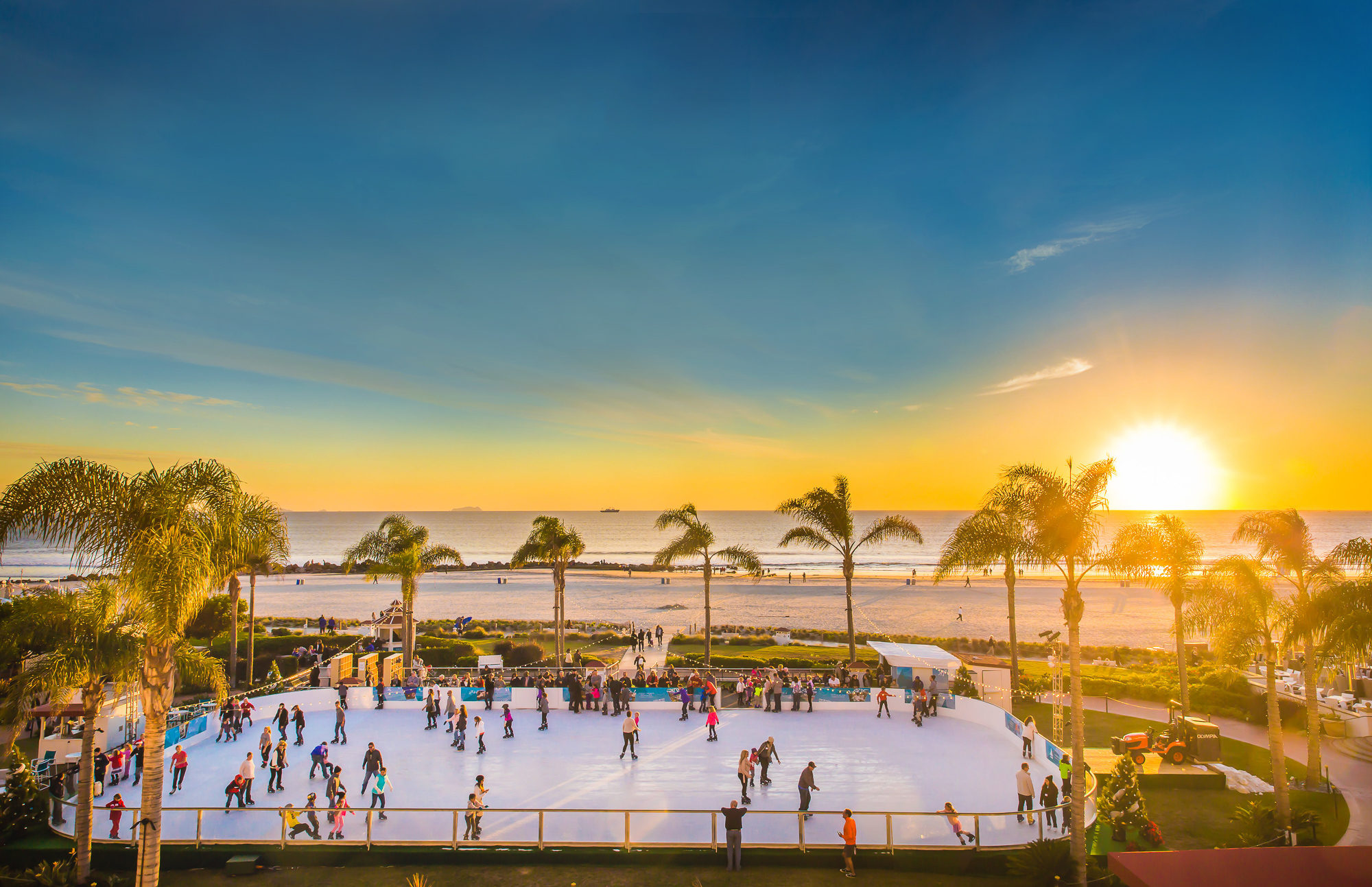 Hotel del Coronado Ice Skating Rink