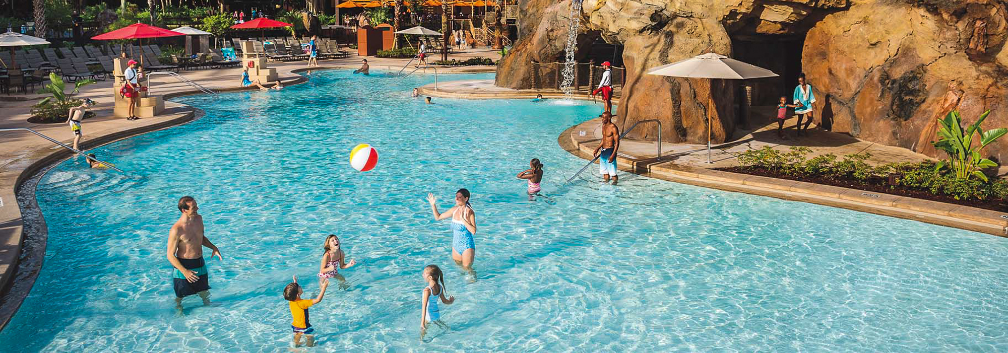 Lava Pool at Disney's Polynesian Village Resort