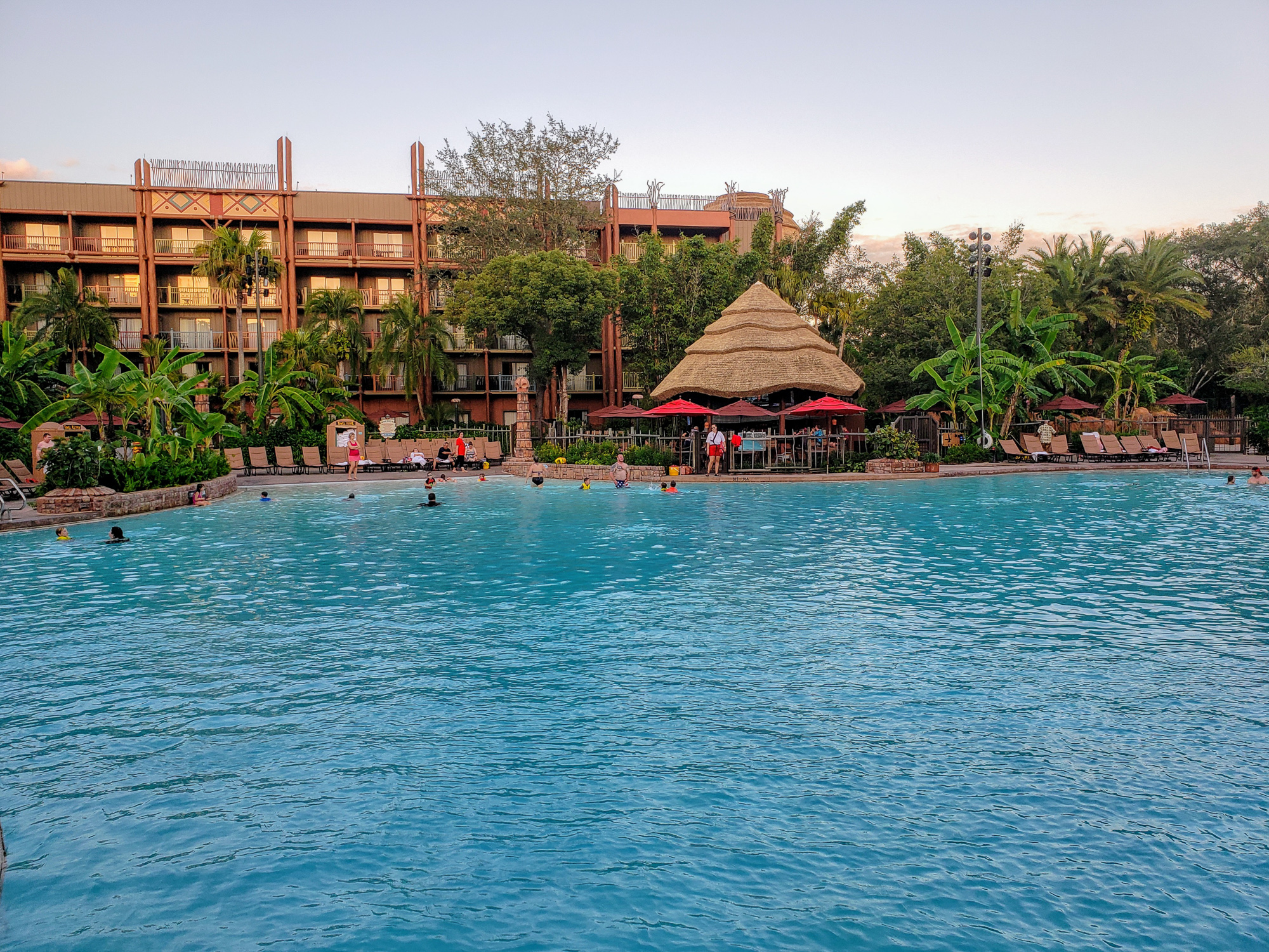 Pool at Disney's Animal Kingdom Lodge