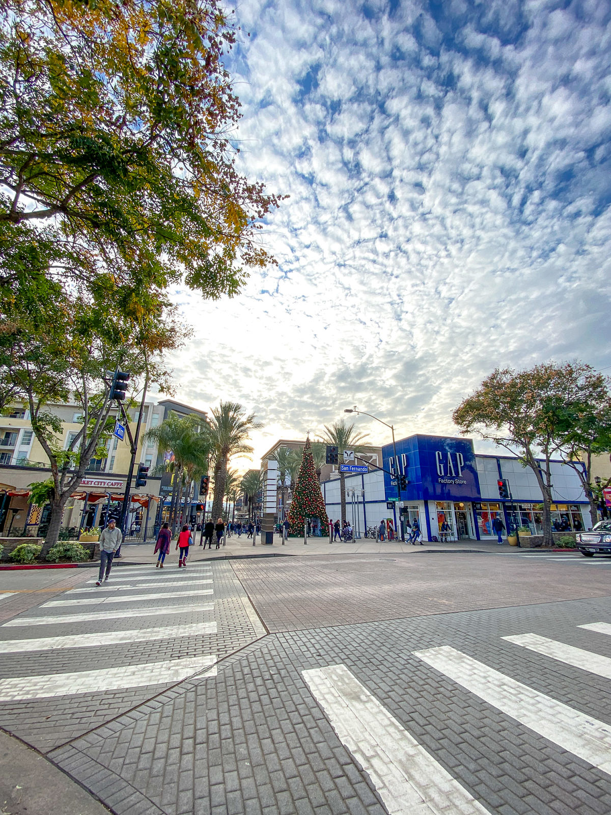 Downtown Burbank, California