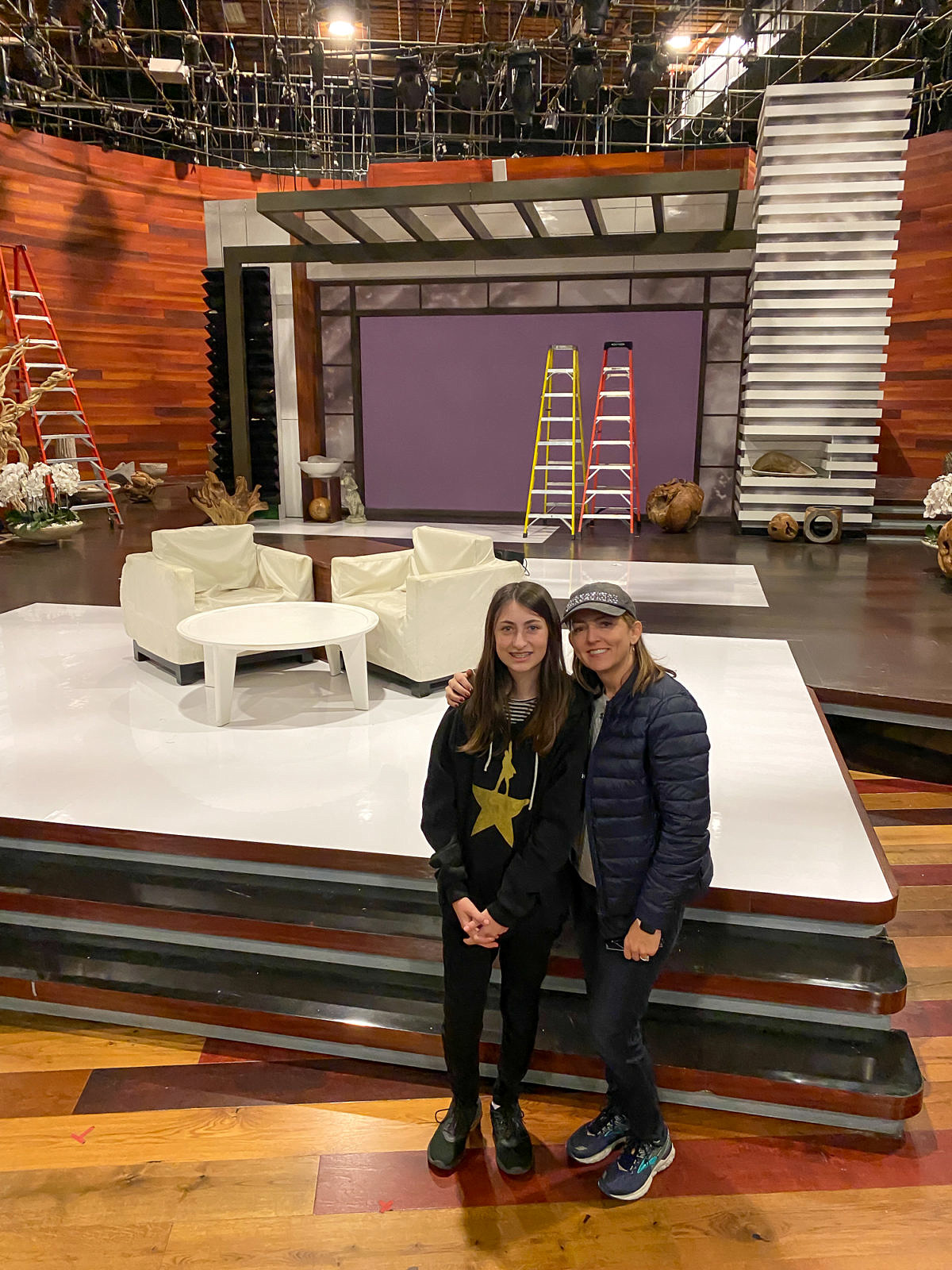 "Ellen" set at Warner Bros. Studio