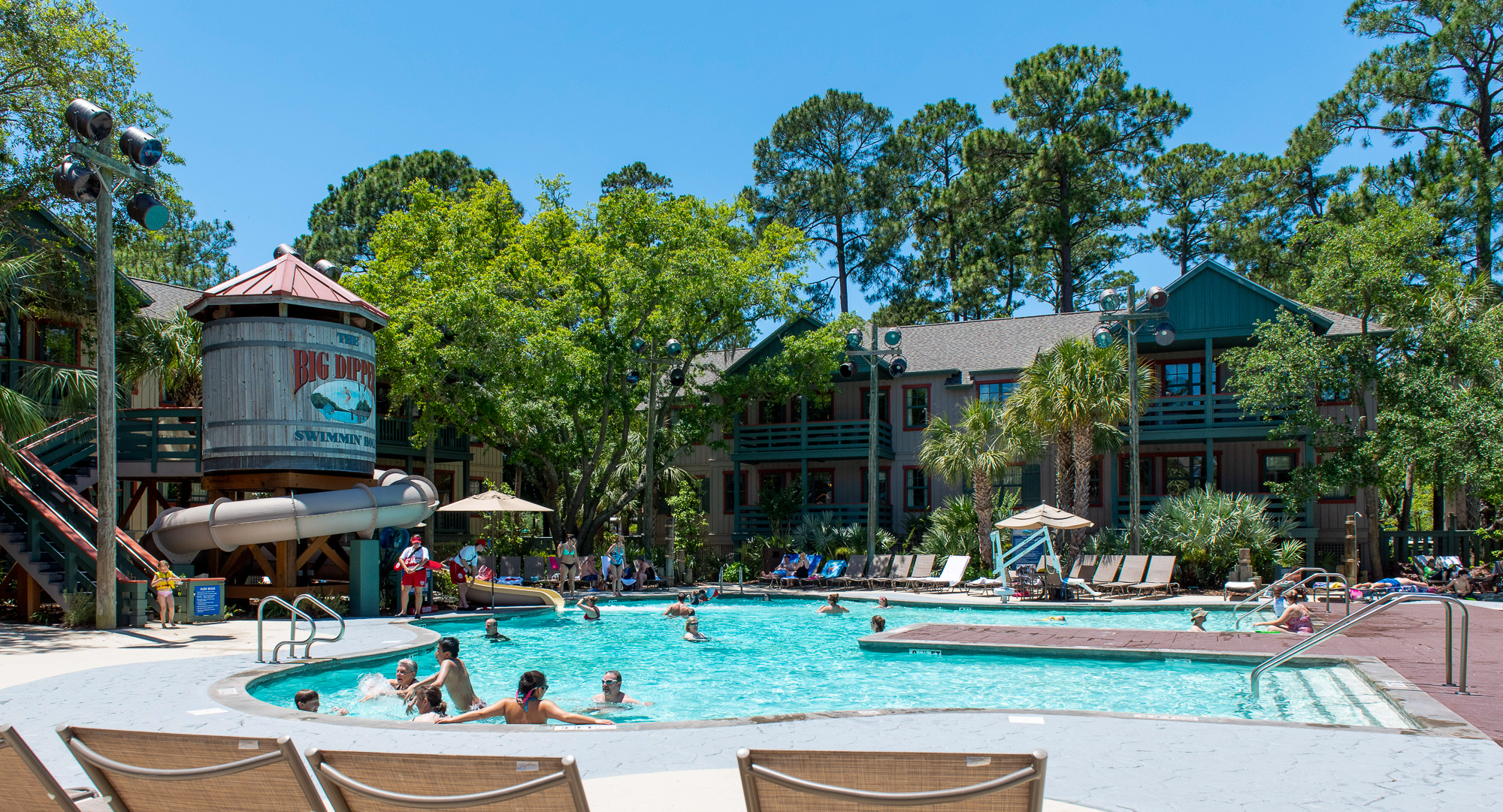 The Big Dipper Pool at Disney's Hilton Head Island Resort