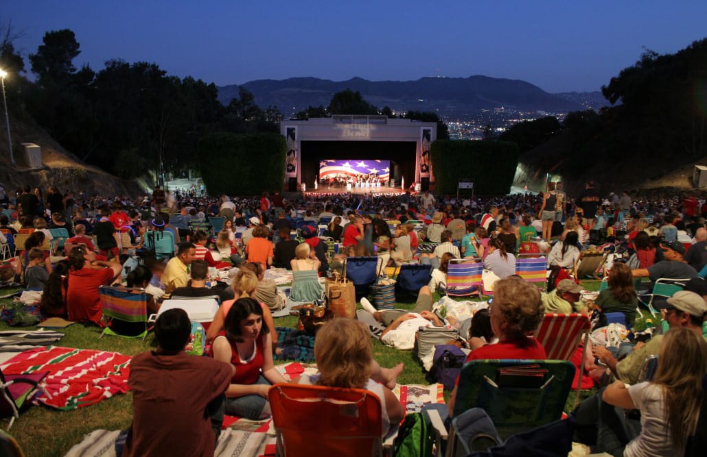 Concert at the Starlight Bowl in Burbank