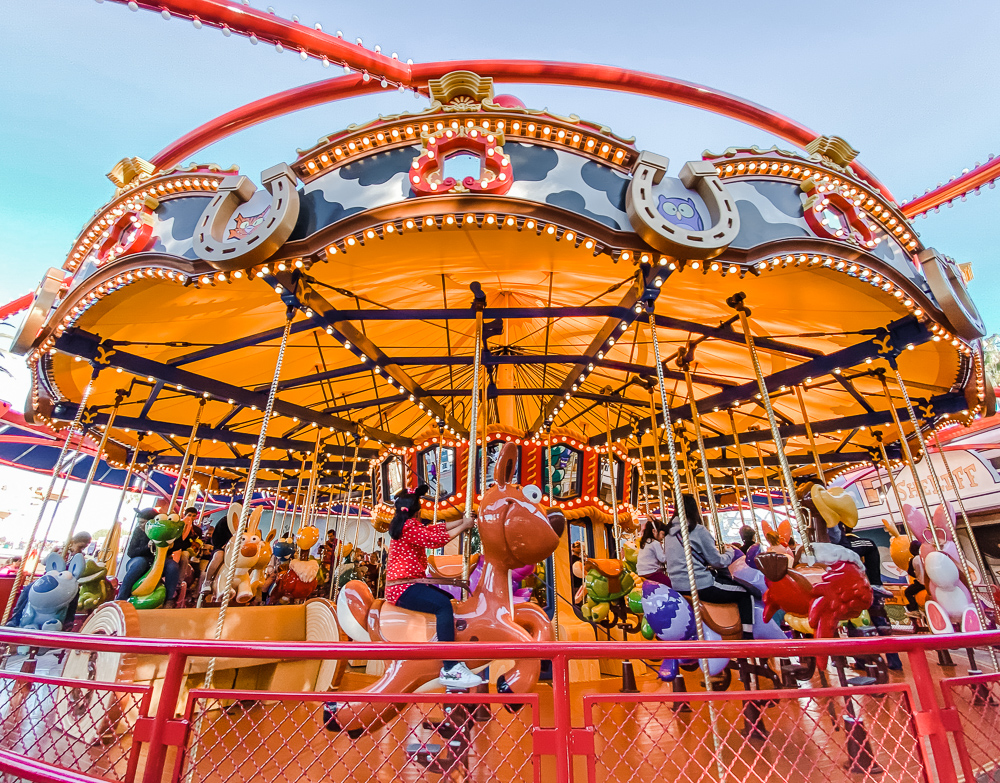 Jessie's Critter Carousel at Disney California Adventure