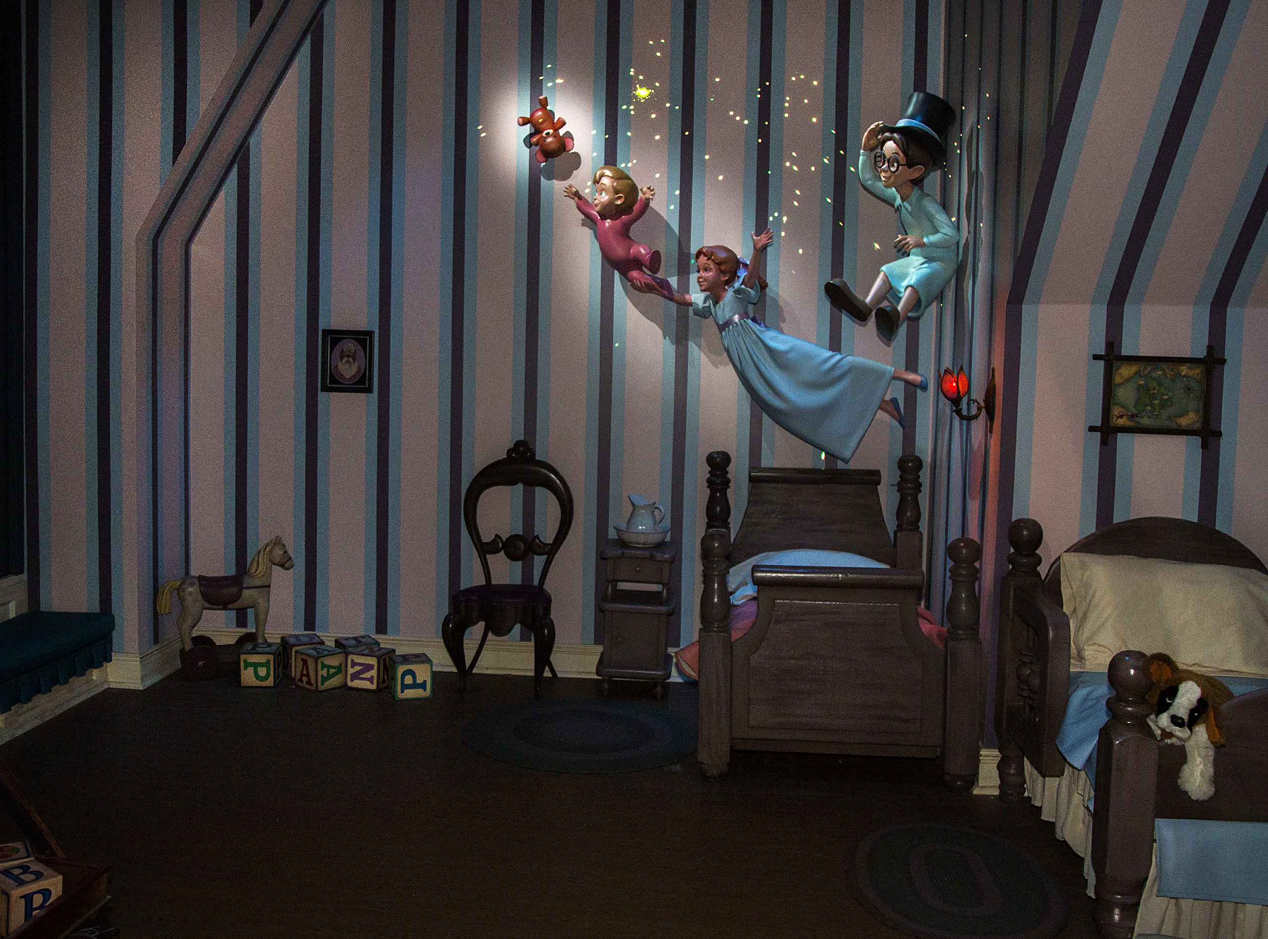 Peter Pan's Flight at Disneyland