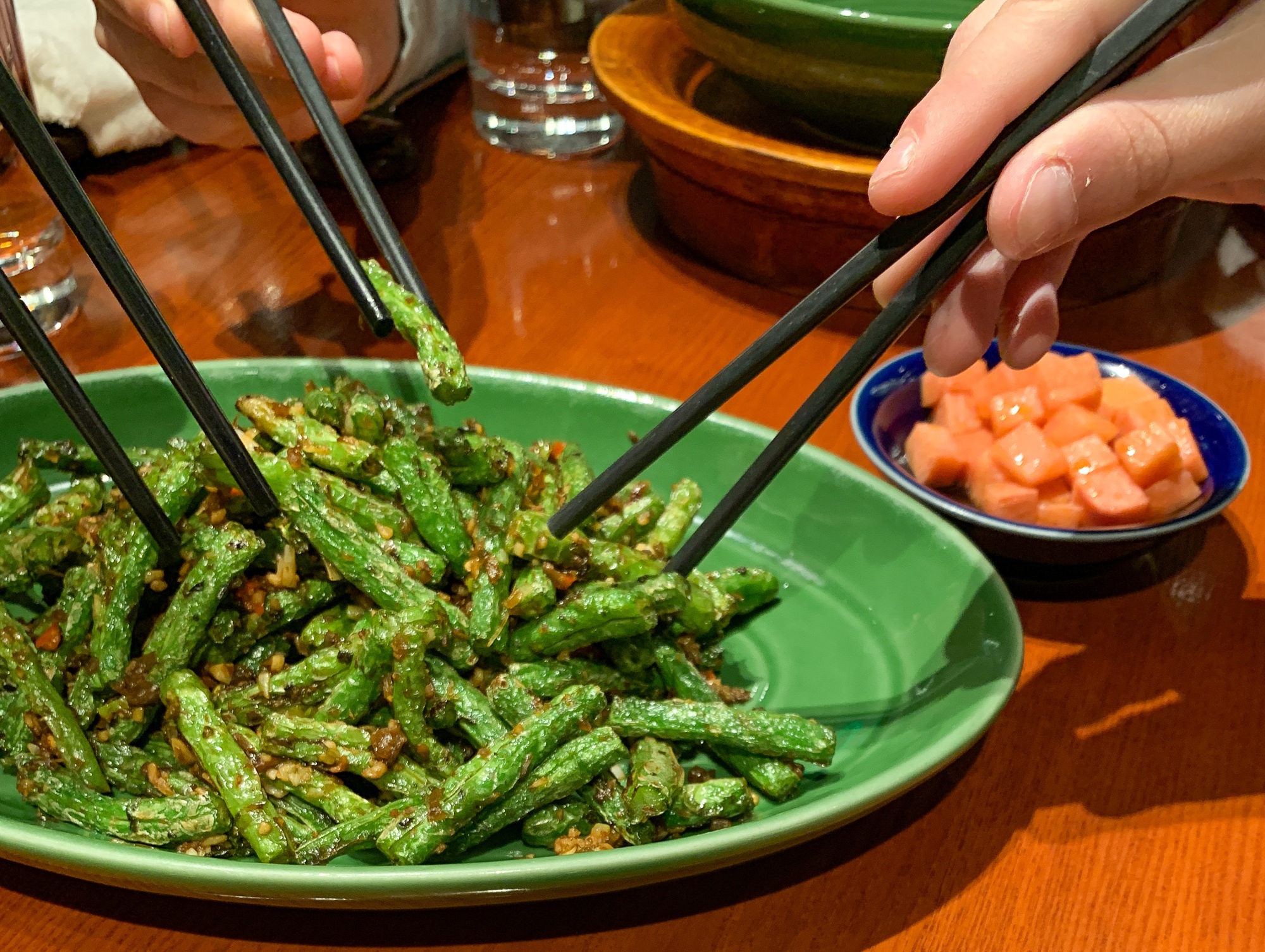 Be sure to eat your veggies when traveling with kids!