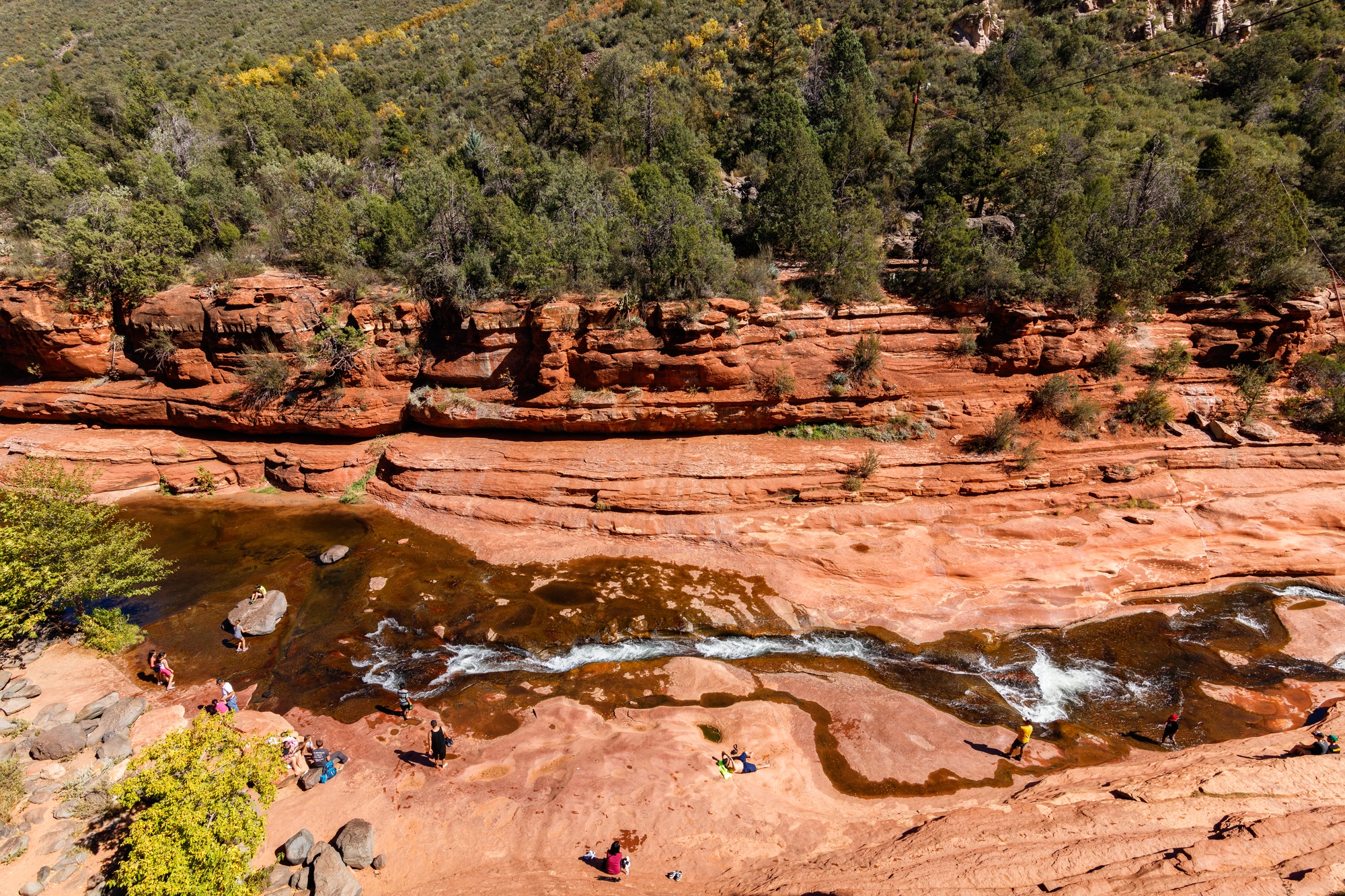 Slide Rock State Park in Sedona, Arizona