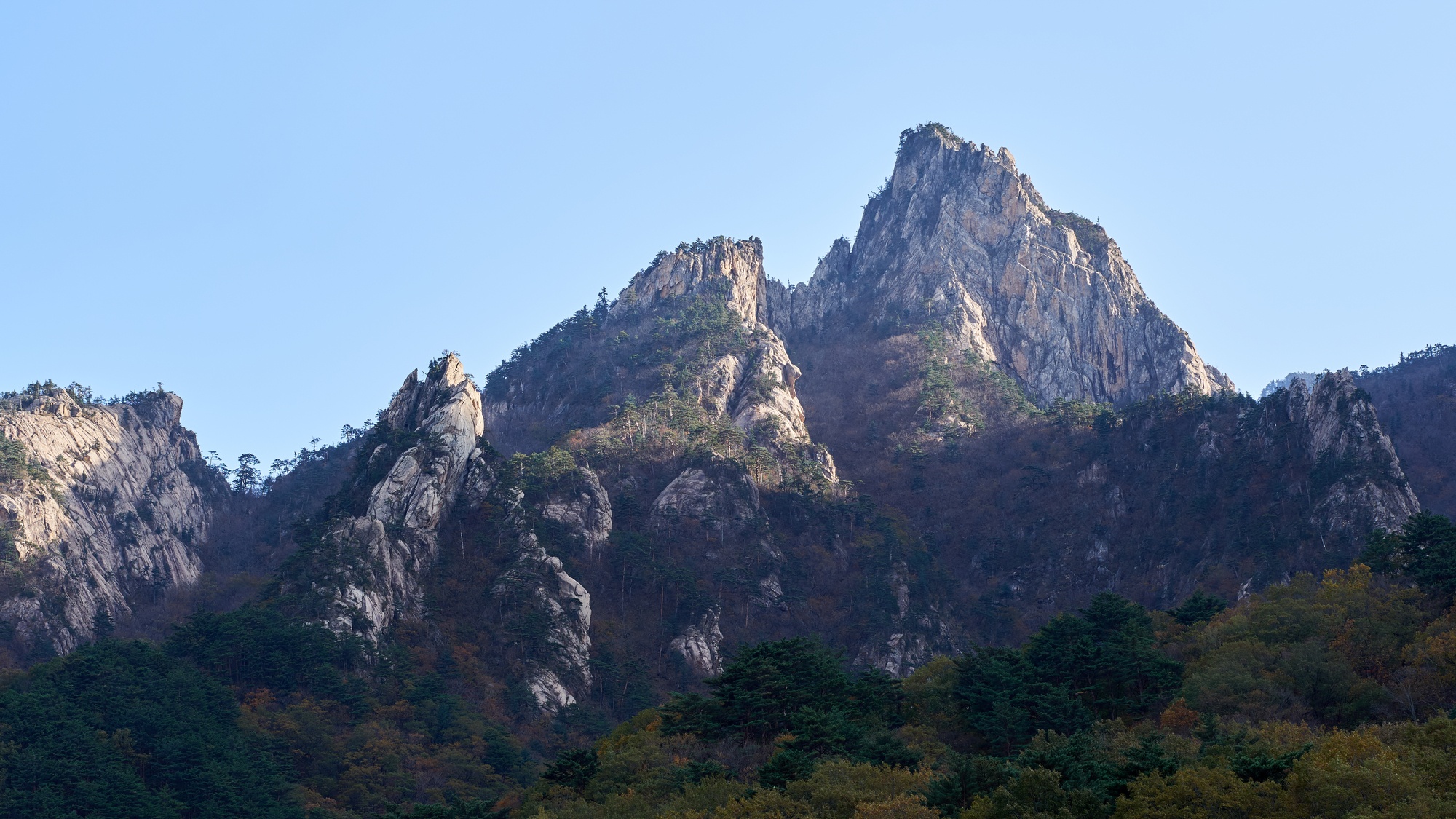 Taebaek Mountain Range Seoraksan National Park 