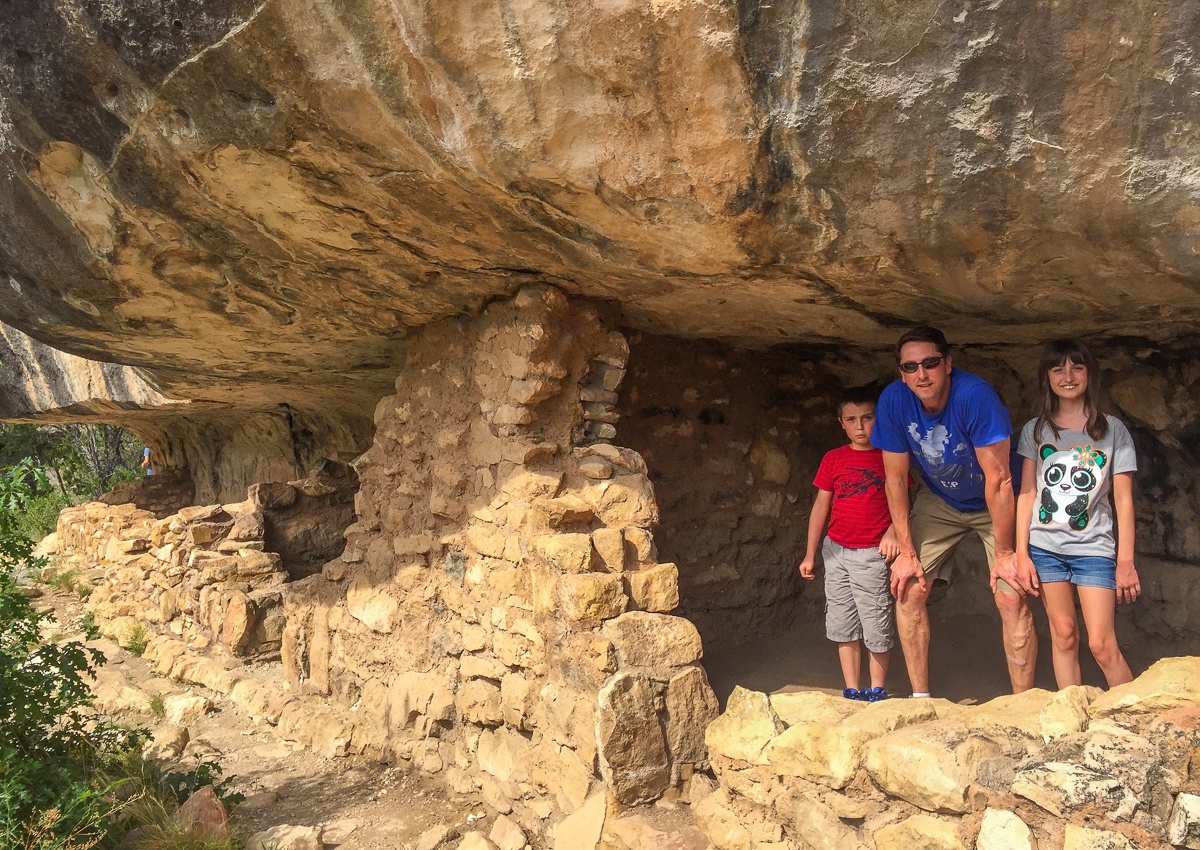 Walnut Canyon National Monument in Northern Arizona