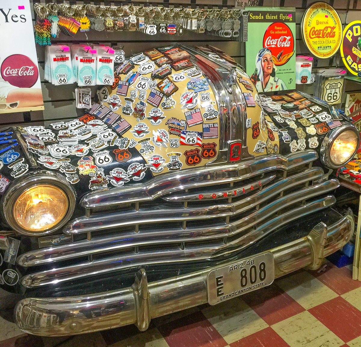 Route 66 souvenirs for families