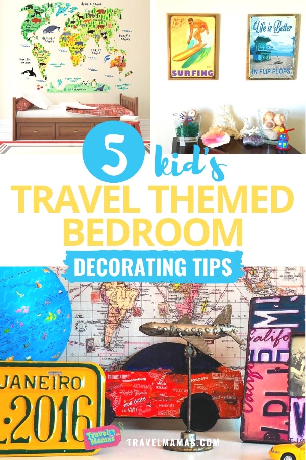 How to Decorate a Kid's Travel Themed Bedroom