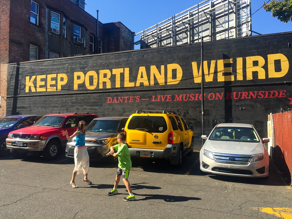 Keeping it weird in Portland with kids 