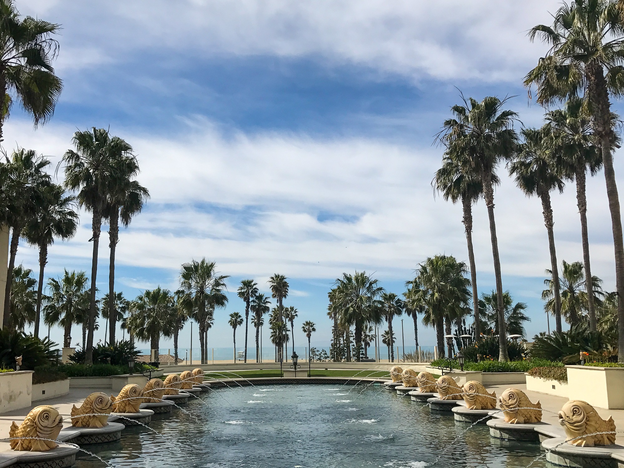 Fountain at Huntington Beach Resort & Spa