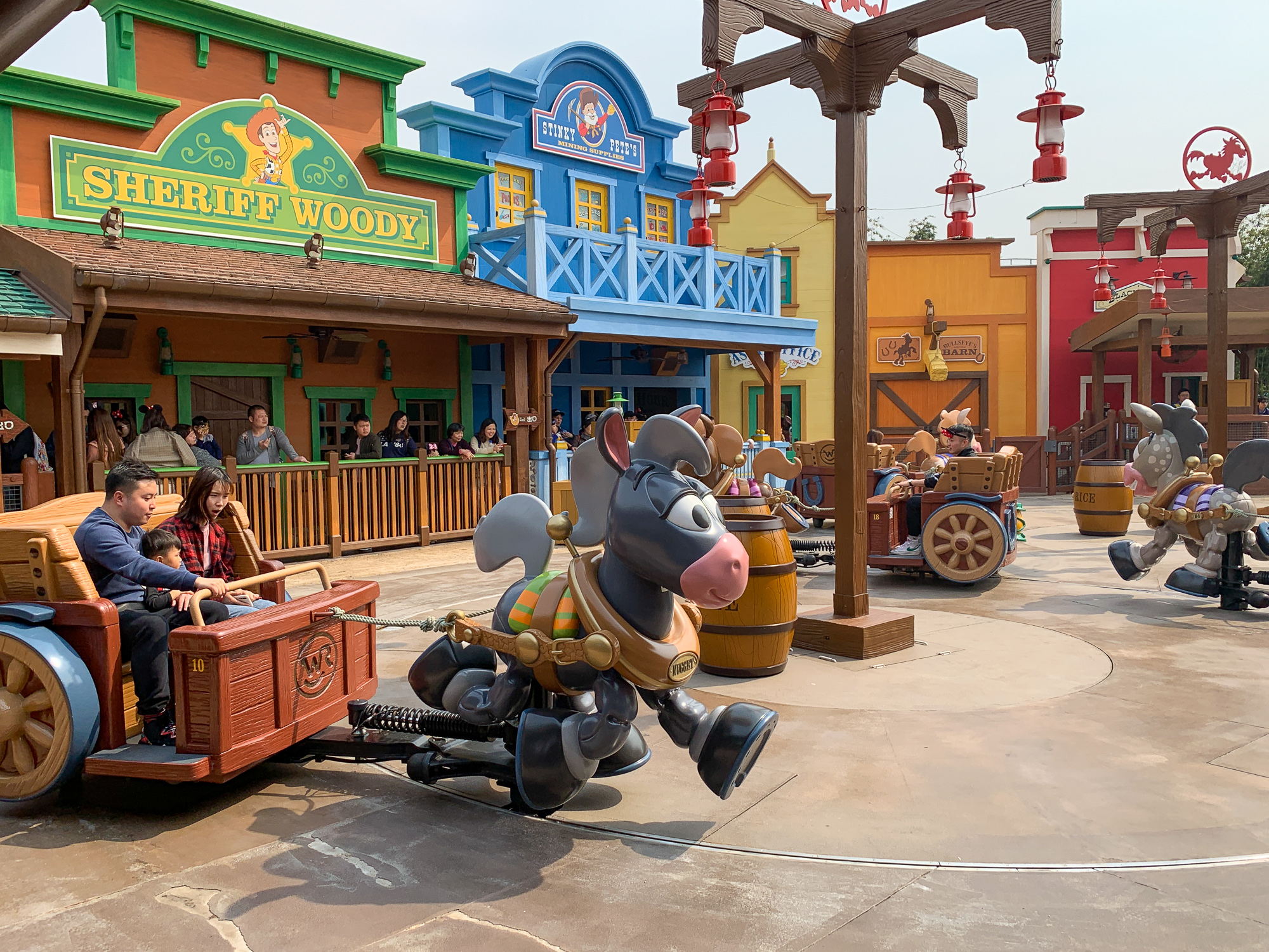 Woody's Roundup in Disney Pixar Toy Story Land 