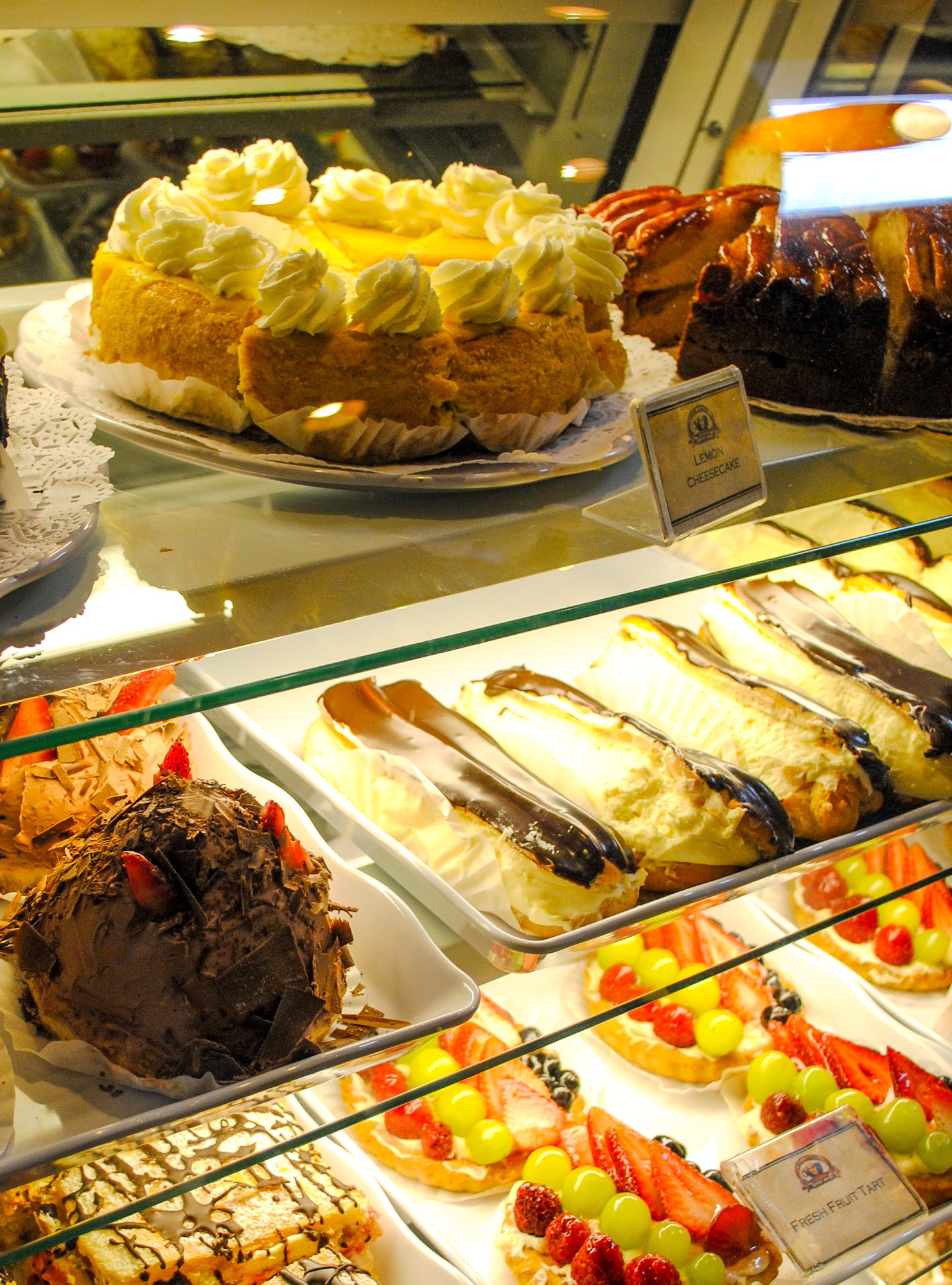 Sweets for sale from Café Carmel Coffee House