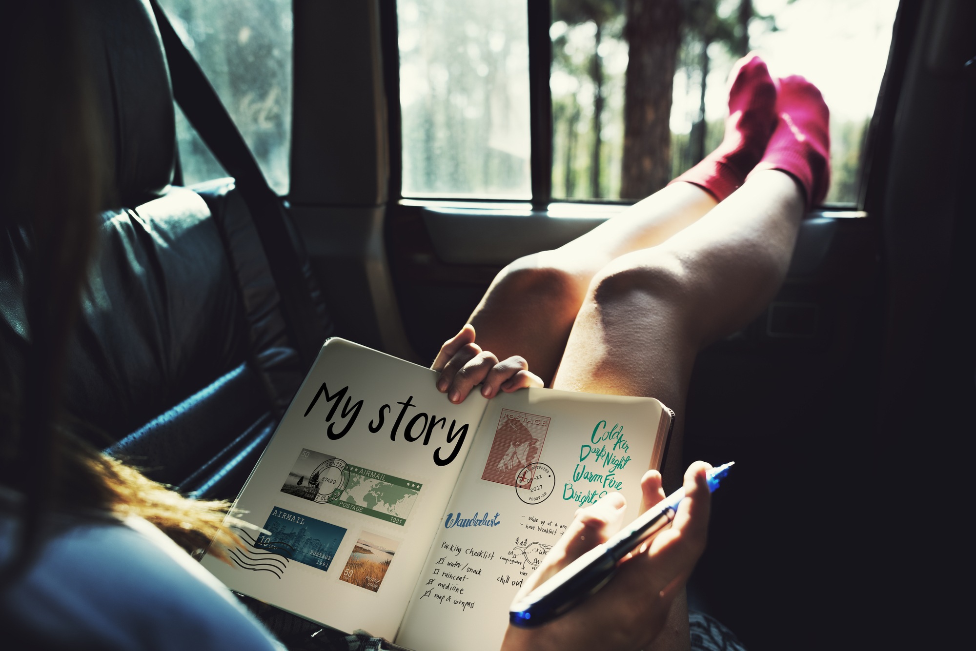 Travel journals keep kids engaged during road trips