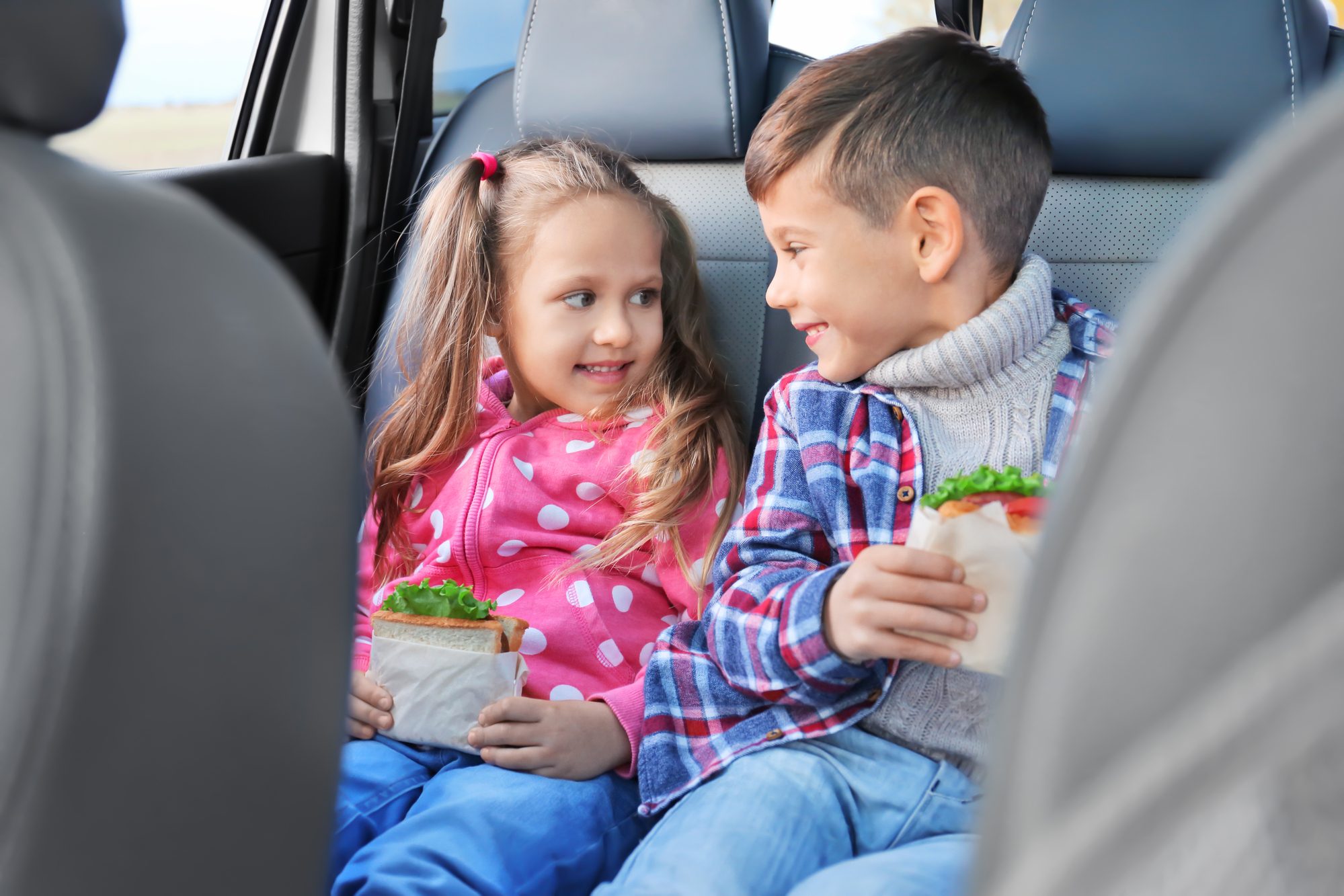 Healthy snacks are a must for road trips with kids 