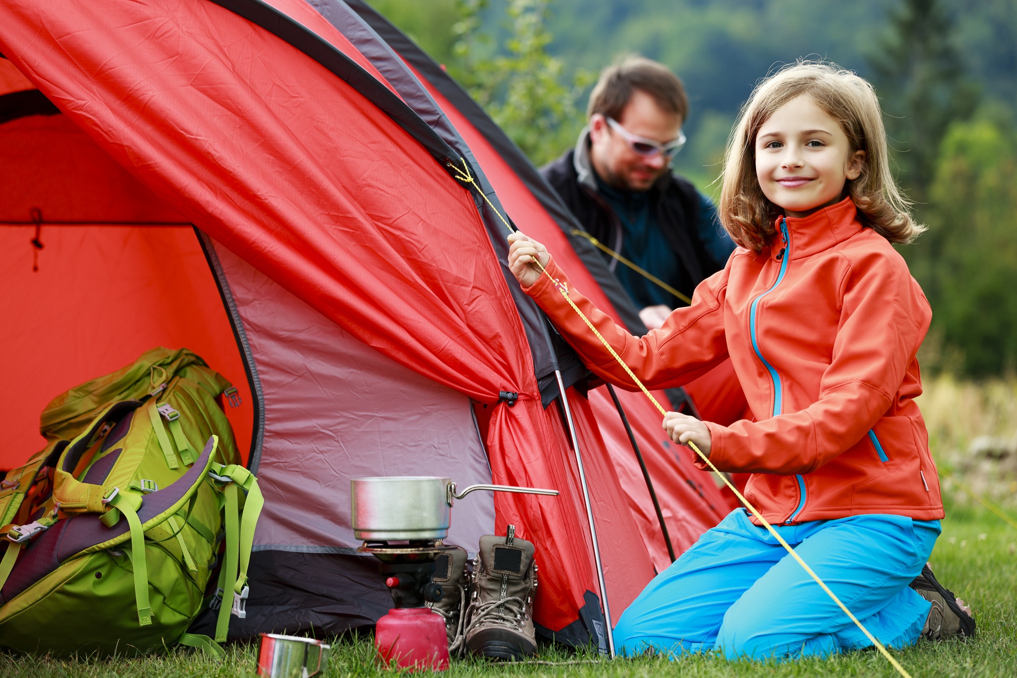 Some camping gear you should buy, but there's lots you can borrow