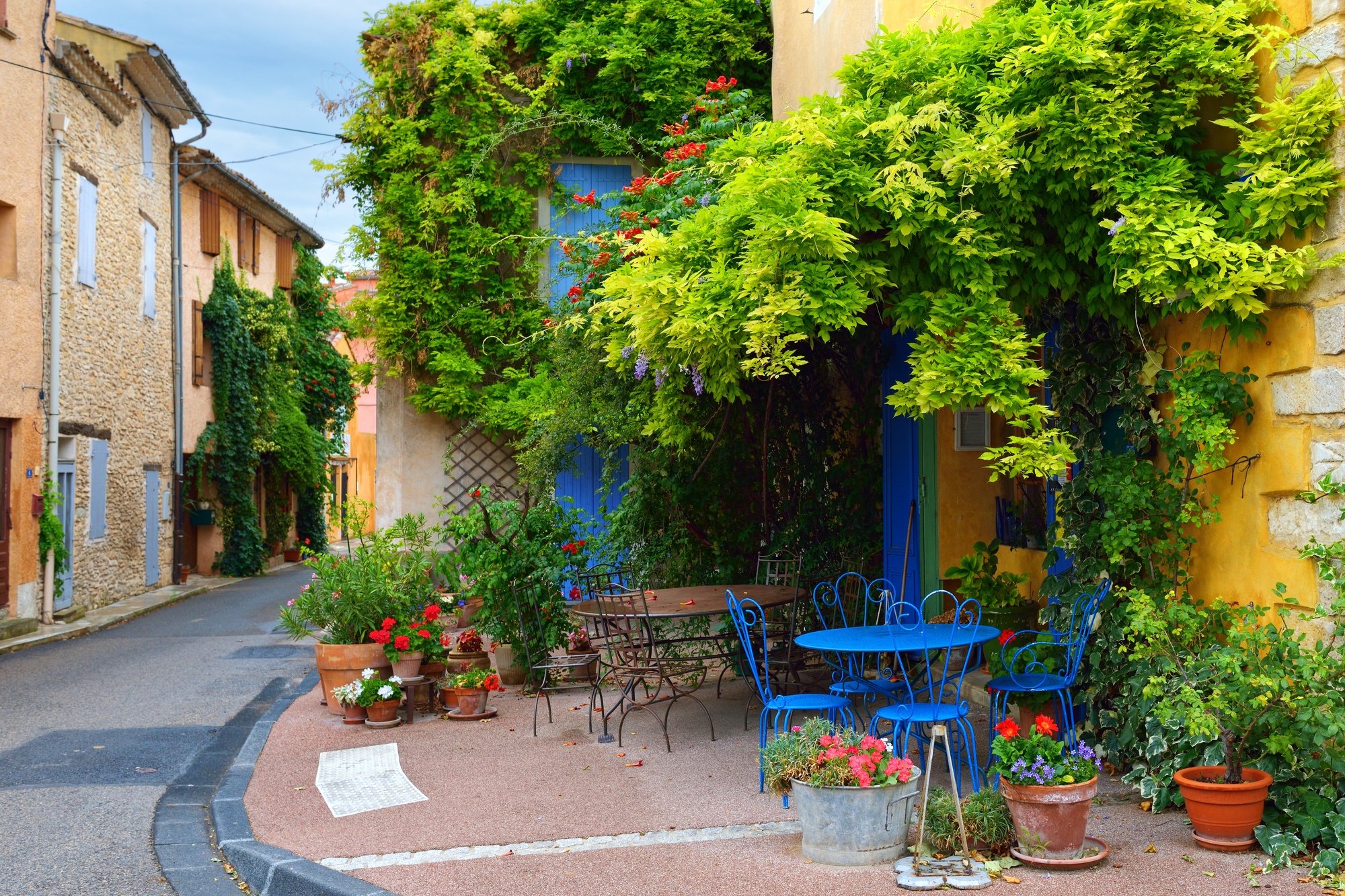 Villes-sur-Auzon in Provence, France