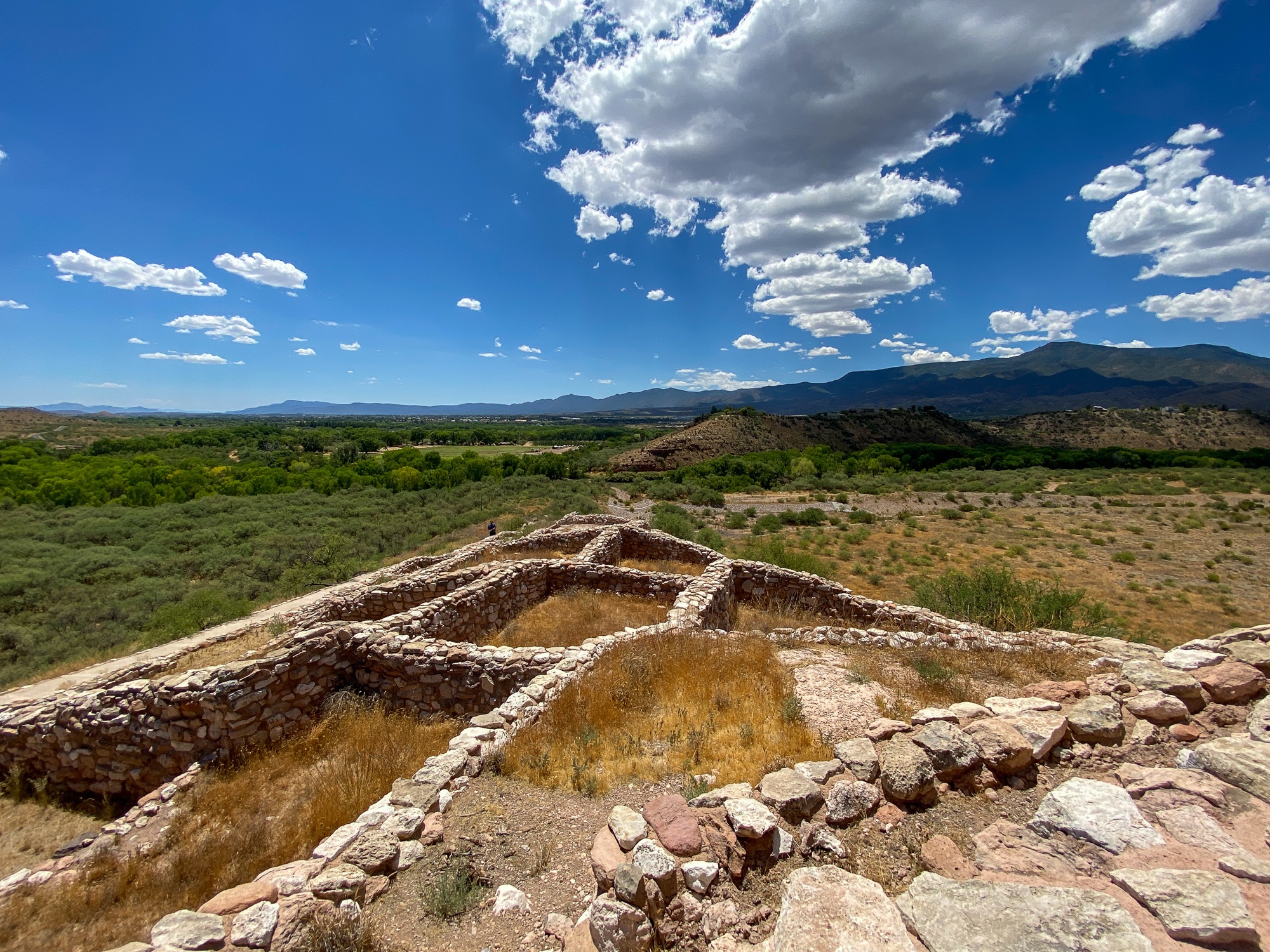 View of the Verde Valley from Tuzigoot