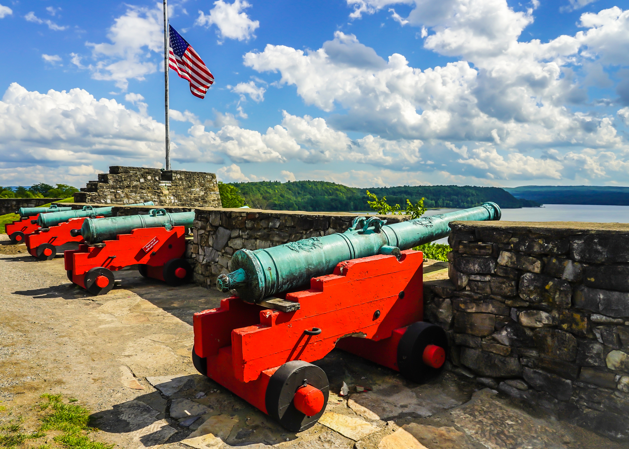 Cannons at Fort Ticonderoga