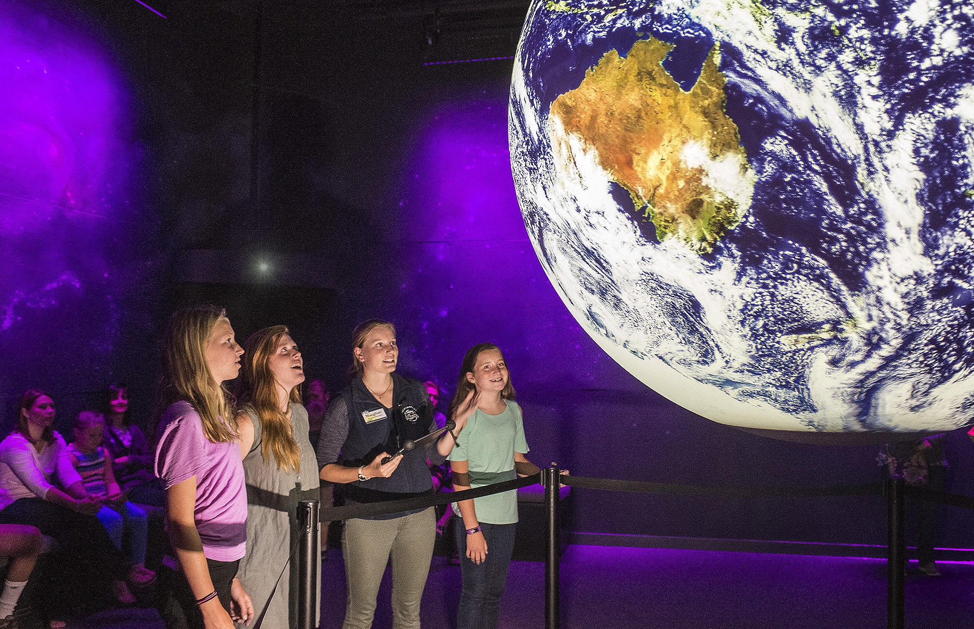 Planet Adirondack, where visitors learn about the Earth and other planets in our solar system at The Wild Center in the Adirondacks