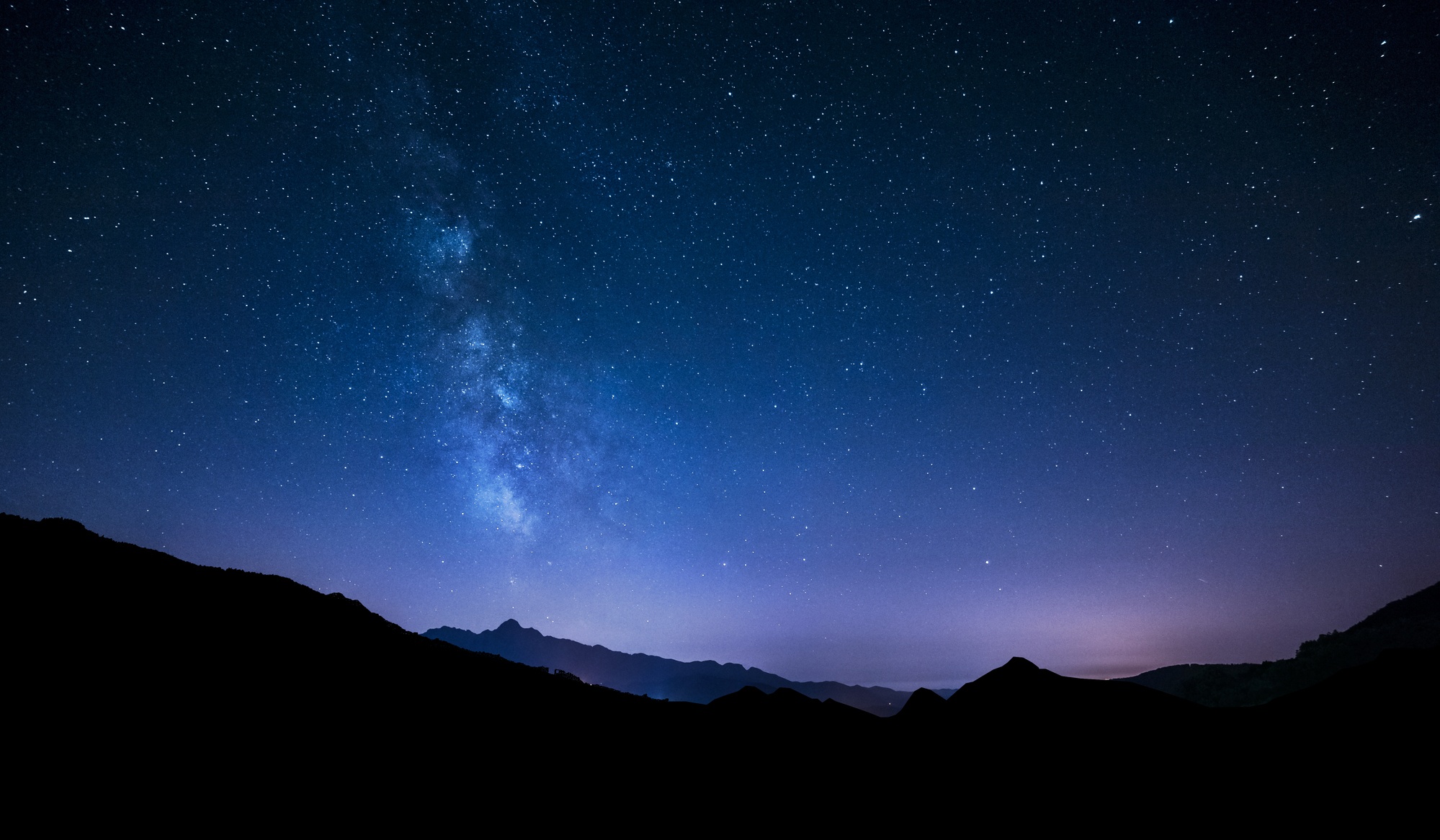 Stargazing in the desert 