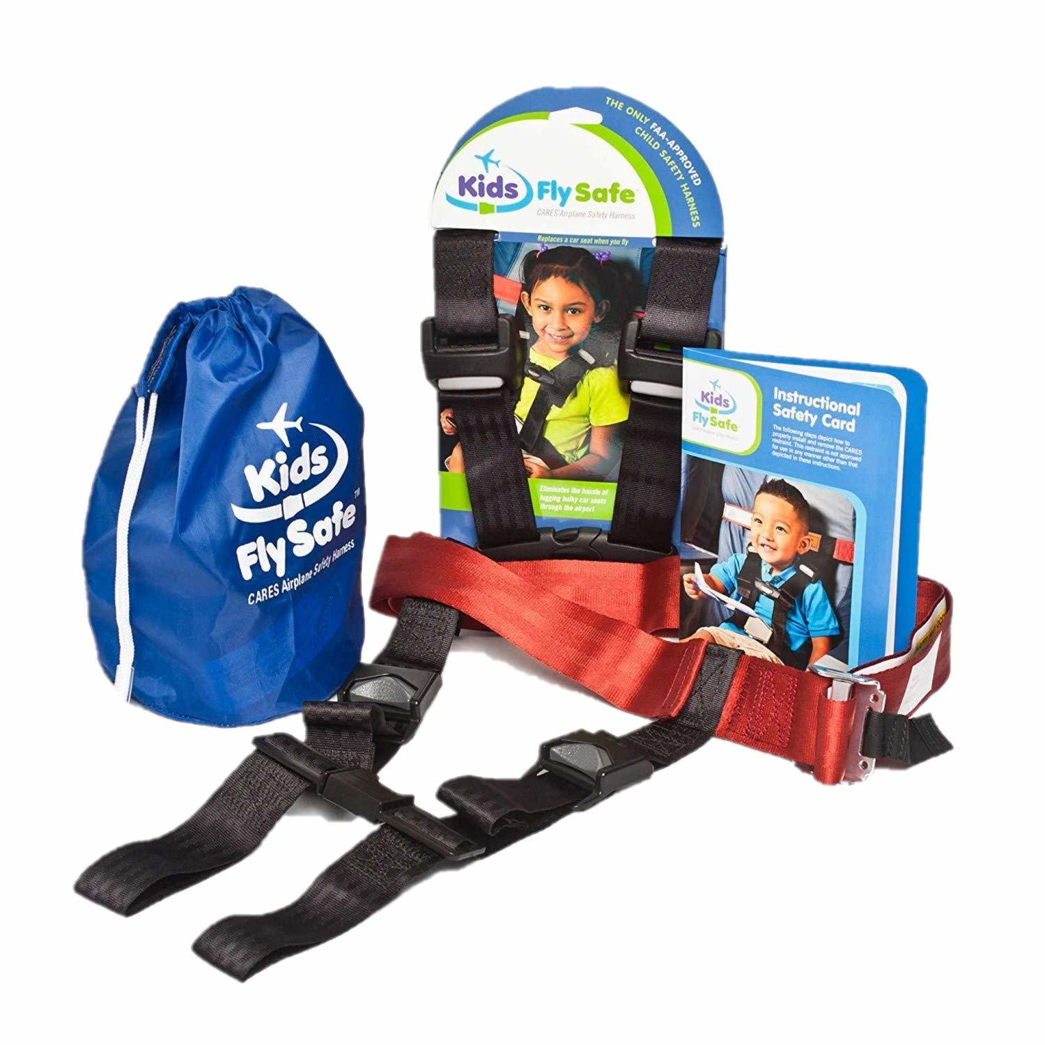 CARES Toddler Airplane Travel Harness (Photo credit: CARES by Kids Fly Safe)