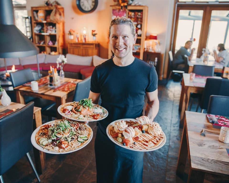 An array of options at Pannenkoeken Paviljoen in Haarlem, The Netherlands