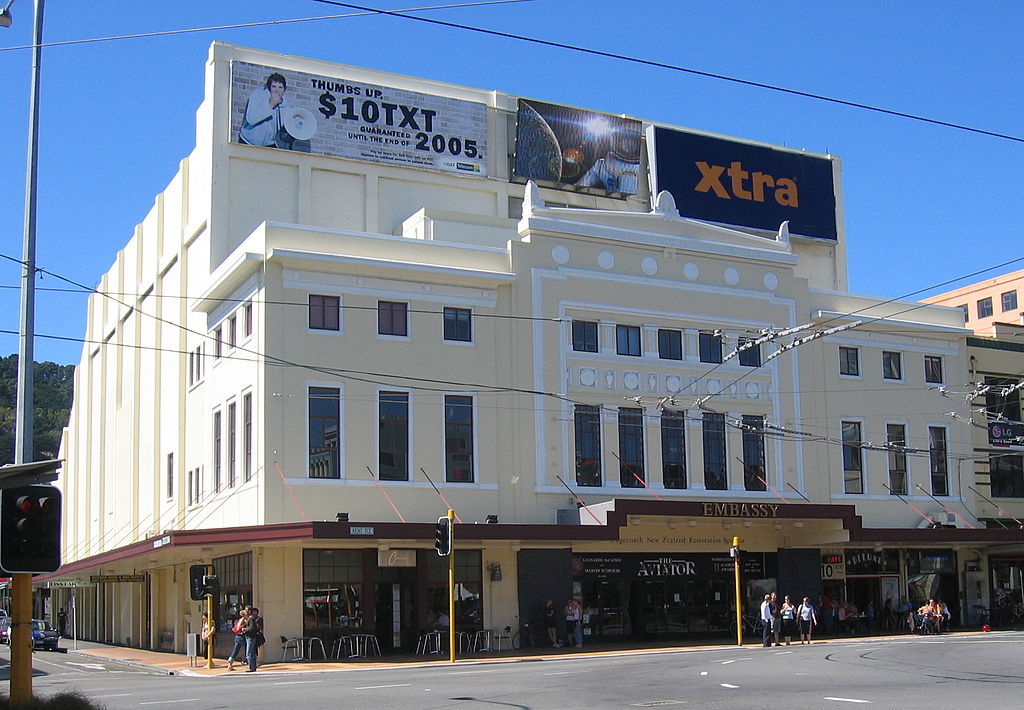 The Embassy Theatre in Wellington, site of Lord of the Rings premiere