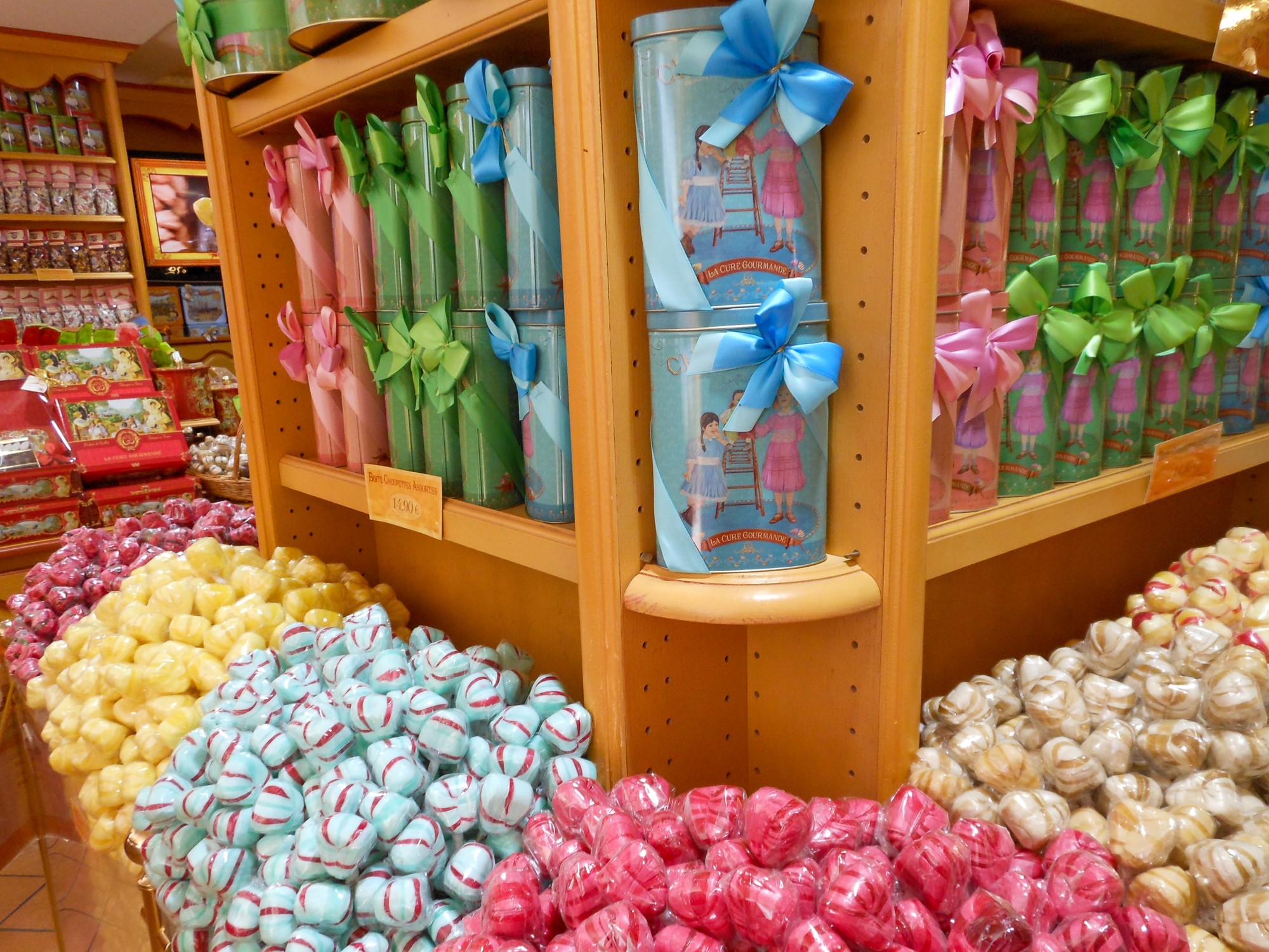 Candies at La Cure Gourmande in Strasbourg