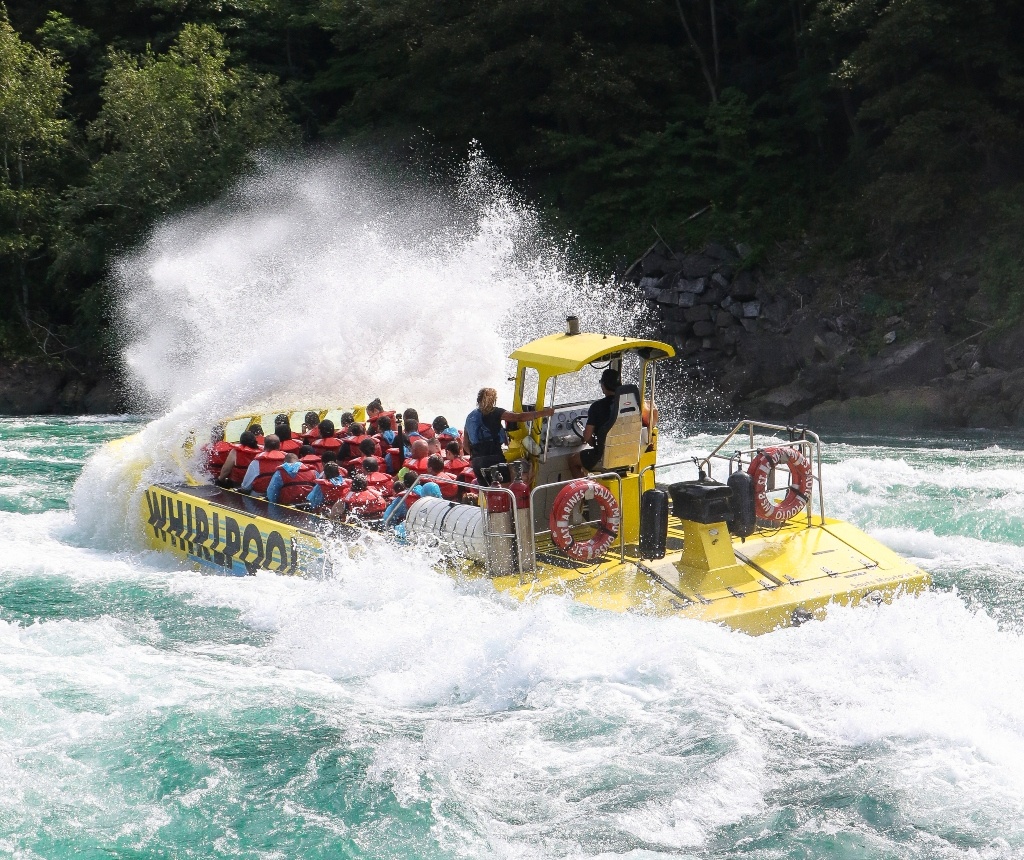 Whirlpool Jet Boat Tour at Niagara Falls